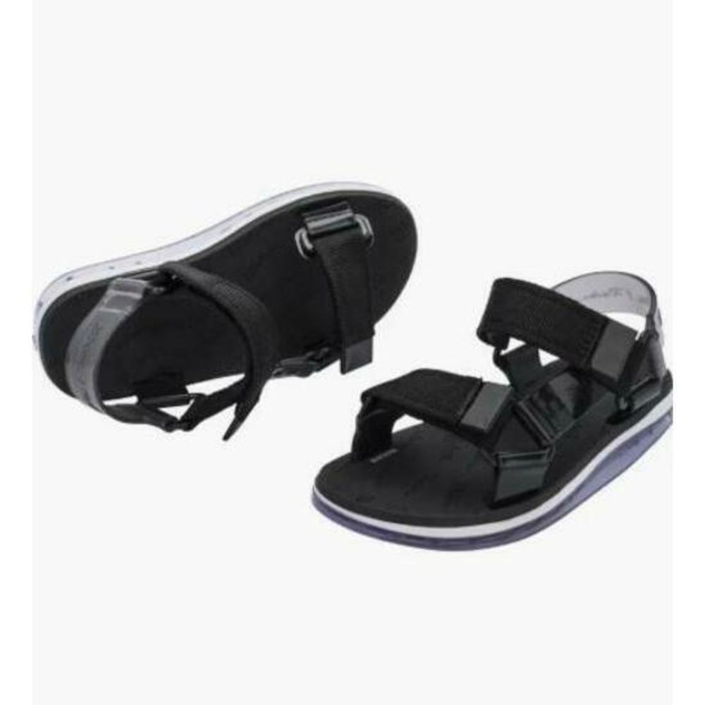 mini melissa Papete + Rider Kid's Black/White 1 Little Kid M